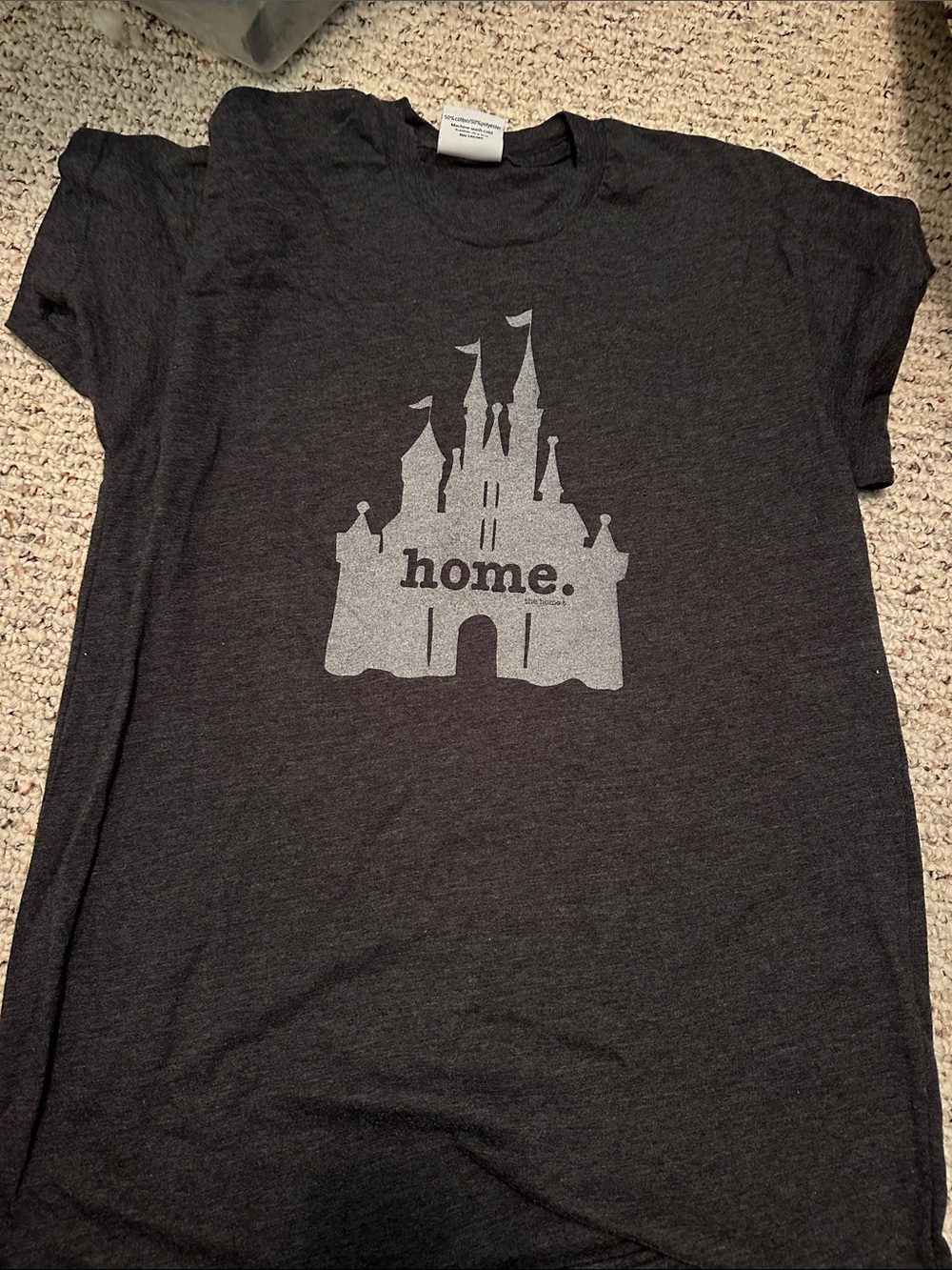 Disney Castle 'Home' Short Sleeve Tee